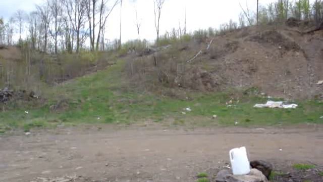 Sig Sauer Mosquito 22 - 11 shots into a jug of water смотреть онлайн