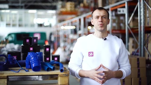 Серия Профи. Патрубки и прокладки из силикона синего цвета. Автозапчасти CS20