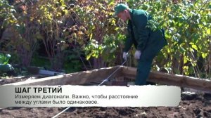 Монтаж теплицы 3х6 м "Польза". Этап 2