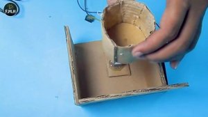 DIY Easy Realistic Mini Washing Machine Using Cardboard at Home