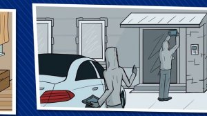 Угон Mercedes от частного дома с помощью ретранслятора (Длинная рука).mp4