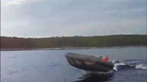 Лодка СНЛ-8 с мотором Тохатсу 25 ;