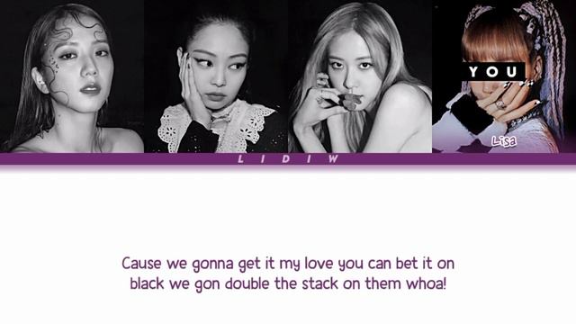 Blackpink || As If It's Your Last but you are Lisa (Color Coded Lyrics Karaoke) смотреть онлайн