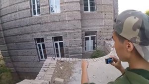 -VV- Вадим Вадимыч МУР ПОБЕГ ОТ ПСИХА в заброшенной психиатрической больнице. ПАРКУР НЕ ПОМОГ