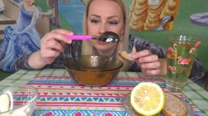 МУКБАНГ СОЛЯНКА ЛЕТНЯЯ/// MUKBANG SOLYANKA /Не АСМР///Eating Show ///먹방///Push Яна Ест!///