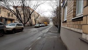 Москва. Прогулка по Оболенскому переулку. Мимо музея-усадьбы Льва Толстого