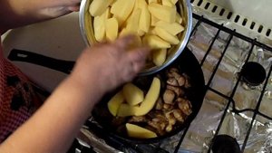 ГОТОВИМ ЖАРКОЕ С ГРИБАМИ И МЯСОМ