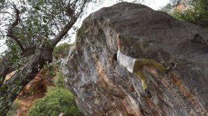 Boulder Uliveto Terme - La Fame 7B