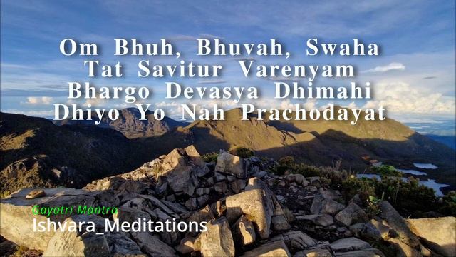 Gayatri Mantra 108 Times//Meditation Music - Peaceful Chanting. Manifest Abundance//Soul Healing смотреть онлайн