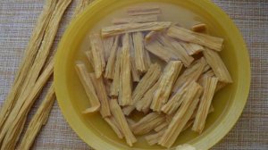 Соевая спаржа по-корейски