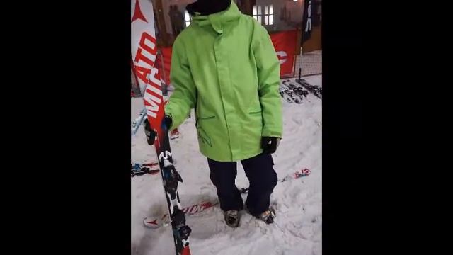 Горные лыжи Atomic Redster Edge SL + XT 12 15/16 смотреть онлайн