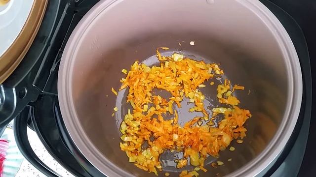 Рассыпчатый и очень вкусный/Постный плов в мультиварке Редмонд