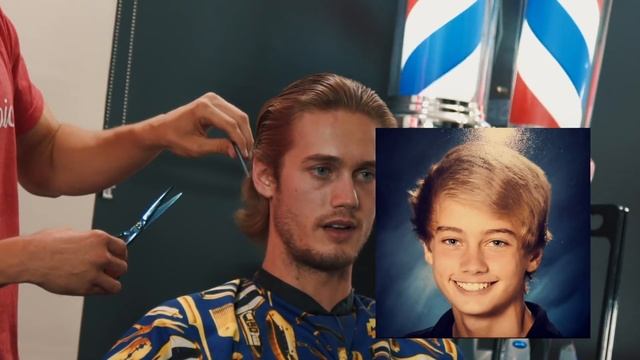 HOW TO GET HAIR LIKE A MALE MODEL | Jeff's Barbershop ft. Neels Visser смотреть онлайн