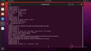 How to connect two Containers in a Docker Network on Ubuntu 21.04