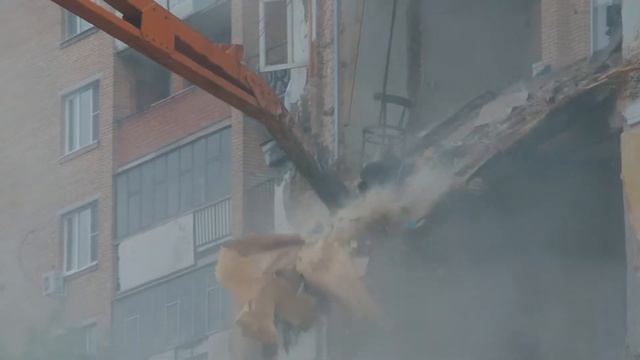 Снос многоквартирного дома в Орле смотреть онлайн