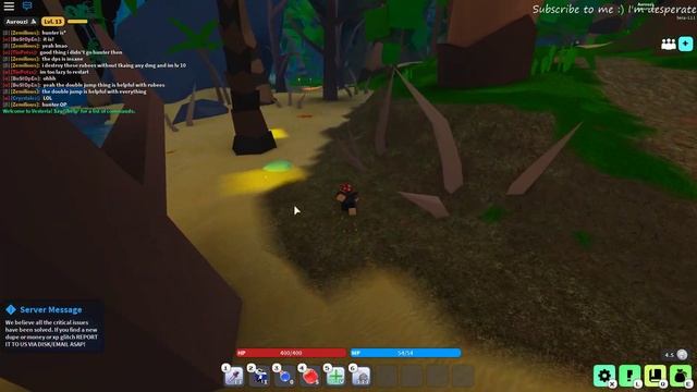 Roblox Vesteria | How to become a hunter in five minutes! смотреть онлайн