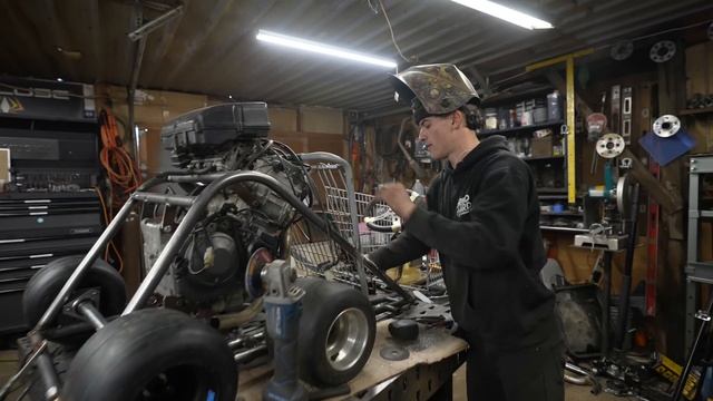 We Built The Worlds Fastest Shopping Kart! смотреть онлайн