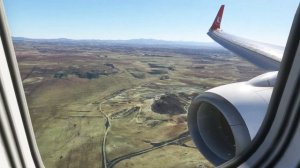 ? Boeing B737-800 * Landing At Lefkosa Ercan International Airport * Turkish Airlines ?