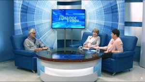 "Диалог у озера" - Дина Антоновна Петрук и Наталья Сергеевна Дамения