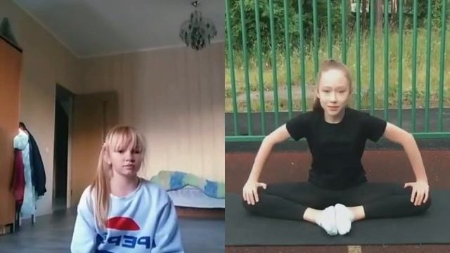 как сесть на шпагат? я умею а вы? смотреть онлайн