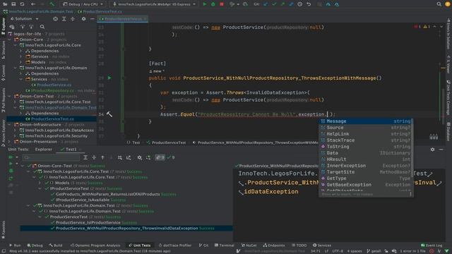 Distributed Programming Fullstack 2021 | S2P12 | TDD Test That an Exception thats being Thrown has смотреть онлайн