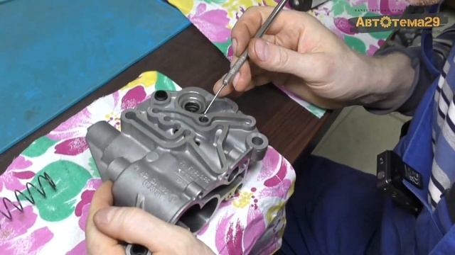 Принцип работы масляного насоса шестеренчатого типа VAG смотреть онлайн