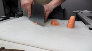 Нож Цай Дао. Chinese knife (рабочие моменты 4)
