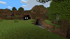 Minecraft cave sounds with scary images