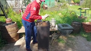 Как работает тандыр из газового баллона Куриные крылышки в тандыре