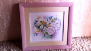 ЗАВЕРШЕНИЕ Риолис "Акварельные Пионы"