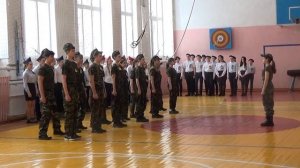 Смотр строя и песни 7,8 класс