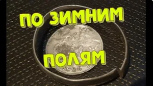 Поиск монет с металлоискателем.Копаем под Сергиев Посадом.Коп