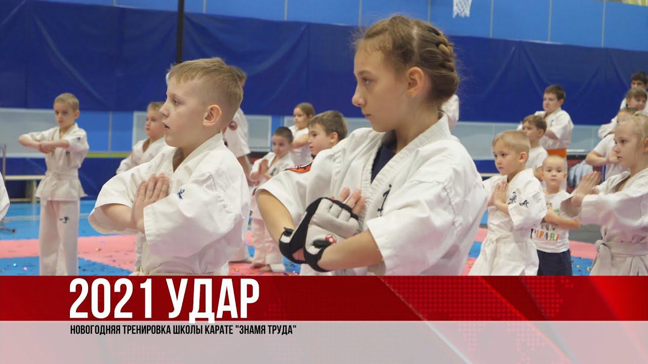 ТВЭл - Новогодняя тренировка школы карате "Знамя труда". (29.12.21)