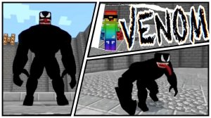 Лучший мод на Венома для мобильного Майнкрафта! Веном в Майнкрафте ПЕ!