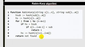 Rabin-Karp algoritmi