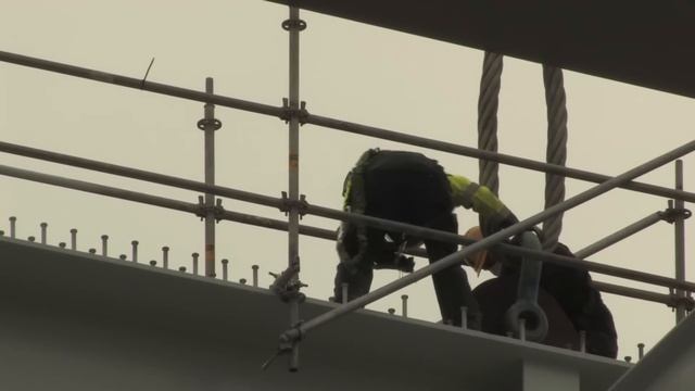 La construction du Viaduc de la Mayenne смотреть онлайн