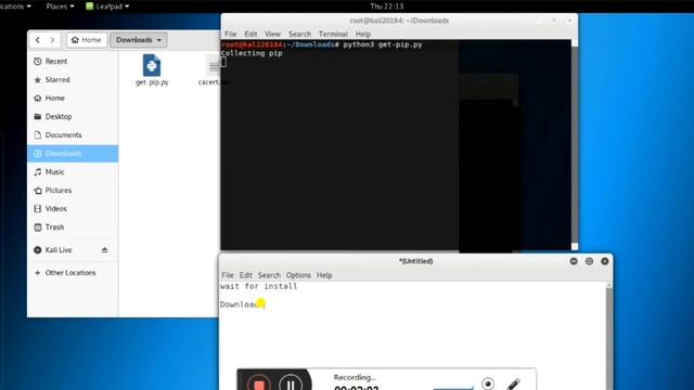 How to install pip3 in kali linux | python3-pip error fixed 100% смотреть онлайн