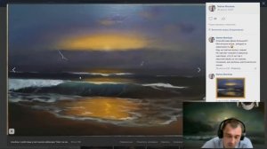 Разбор работ учеников по бесплатному вебинару "Свет на воде"  | Школа морского пейзажа Дмитрия Розы