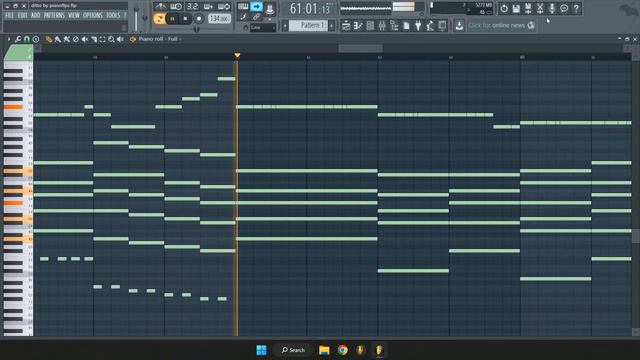 NewJeans - Ditto (MIDI + FLP) (FL Studio Piano Tutorial / Cover) смотреть онлайн