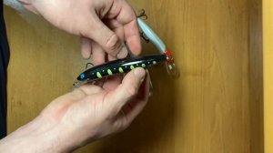 Unboxing Воблера German Aggressor V3 125 мм по заказу Fmagazin