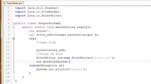 Basic Java #14 "Output Streams"