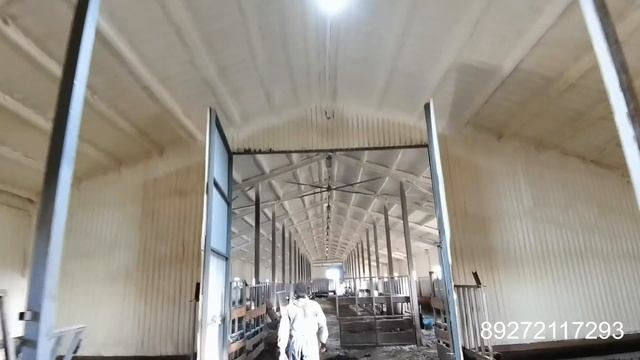 Утепление фундамента, потолка и стен ангара для содержания овец. Пенополиуретановые технологии. смотреть онлайн