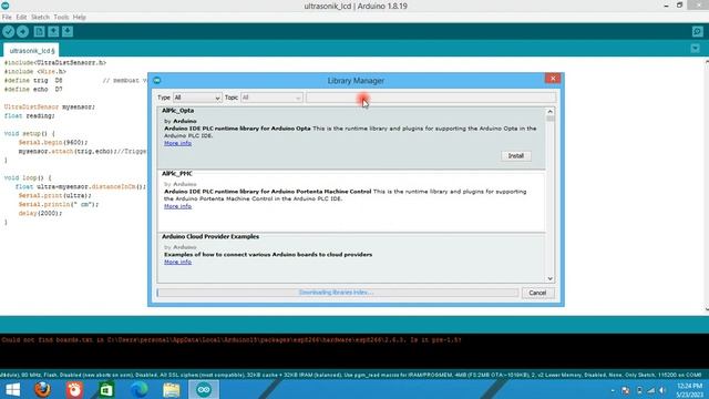 Cara Download Library di Software Arduino IDE Secara Langsung смотреть онлайн