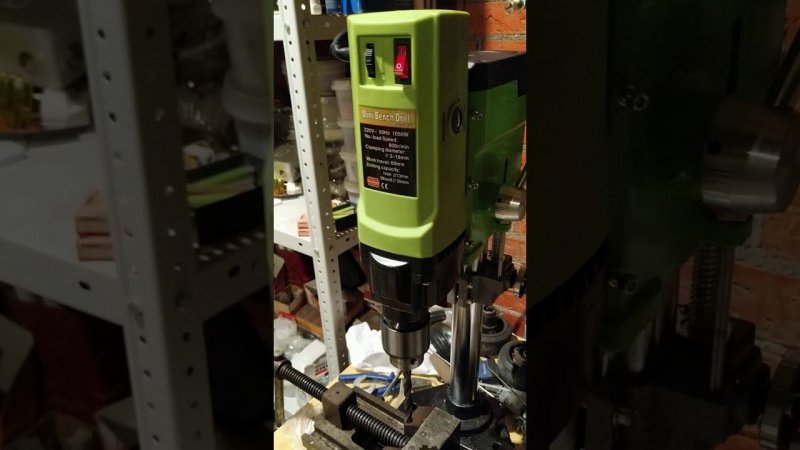 Mini drill, Сверлильный станок для дома 1000watt.