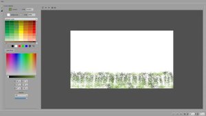 Ластик. Создание неподвижного растрового фона. Tupi Tube. Уроки.
