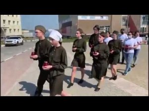 Мемориальная акция в День памяти скорби в Анадыре