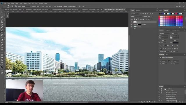 Веб-дизайн концепт Tesla | Speed art с комментариями смотреть онлайн