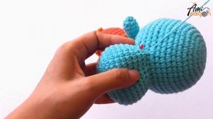 #368 | Hippo Amigurumi (4/4) | How To Crochet Amigurumi Animal | Step-by-Step Tutorial | @AmiSaigon