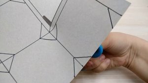 КАК СДЕЛАТЬ УСЕЧЁННЫЙ КУБ ИЗ БУМАГИ? ОБЪЕМНЫЙ УСЕЧЁННЫЙ КУБ ИЗ БУМАГИ ОБЪЕМНЫЕ ГЕОМЕТРИЧЕСКИЕ ФИГУР
