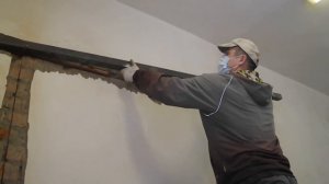 Как вырезать нестандартный дверной проём в кирпичной перегородке